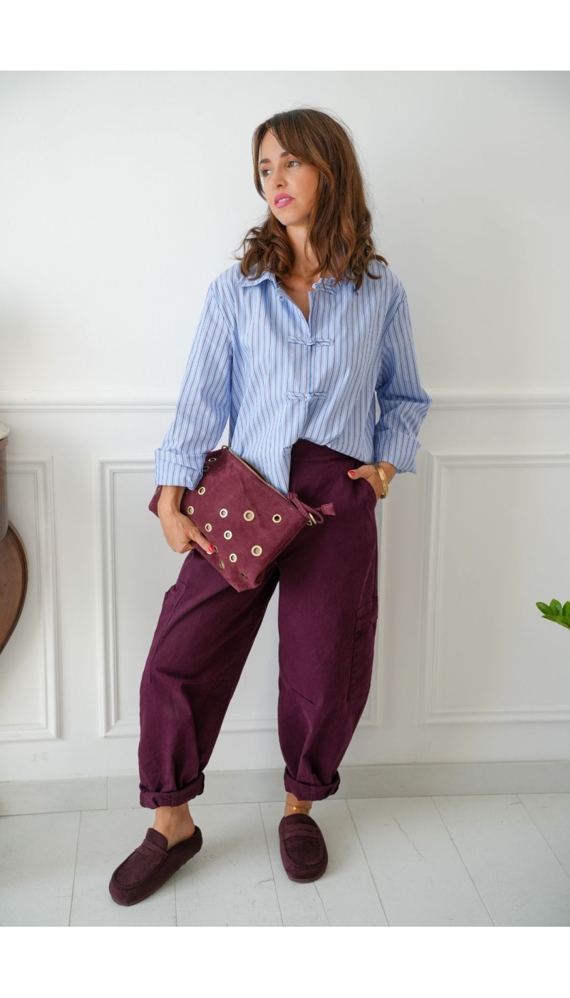 Pantalon Bordeaux JANE Noho - 3 | Accueil
