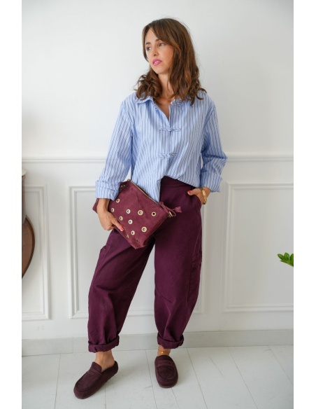 Pantalon Bordeaux JANE Noho - 3 | Accueil
