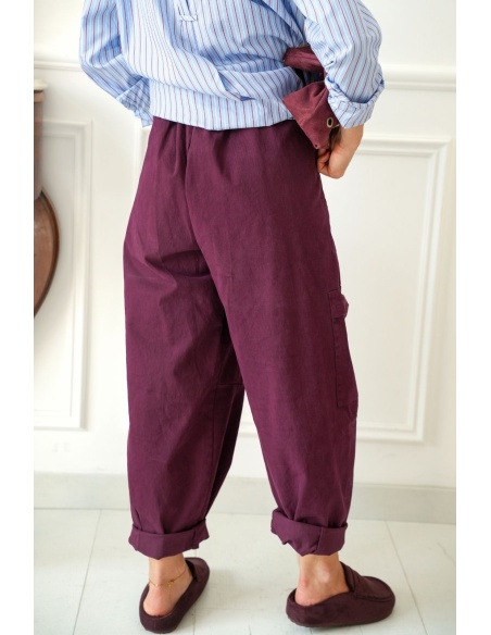 Pantalon Bordeaux JANE Noho - 4 | Accueil