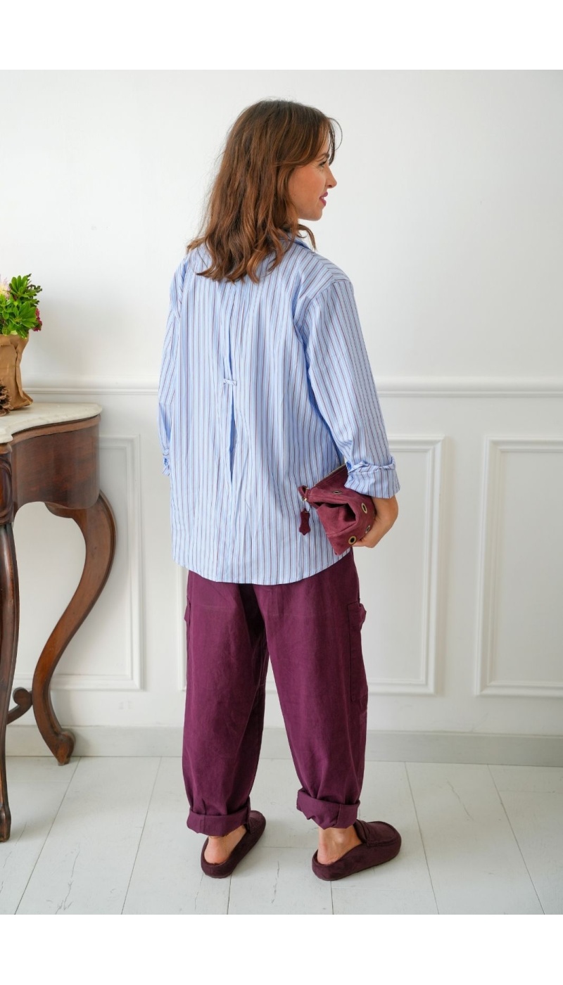 Pantalon Bordeaux JANE Noho - 5 | Accueil