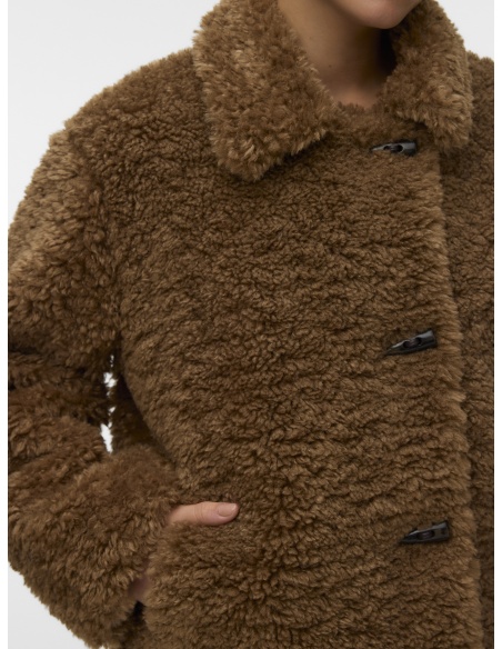 Veste Teddy Silver Mink VMFRANCES Vero Moda - 3 | MULHERES