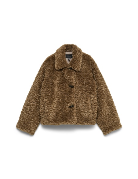 Veste Teddy Silver Mink VMFRANCES Vero Moda - 4 | MULHERES