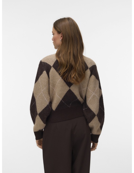 Pull Jacquard Chocolate Torte VMDARLA Vero Moda - 2 | TOPS