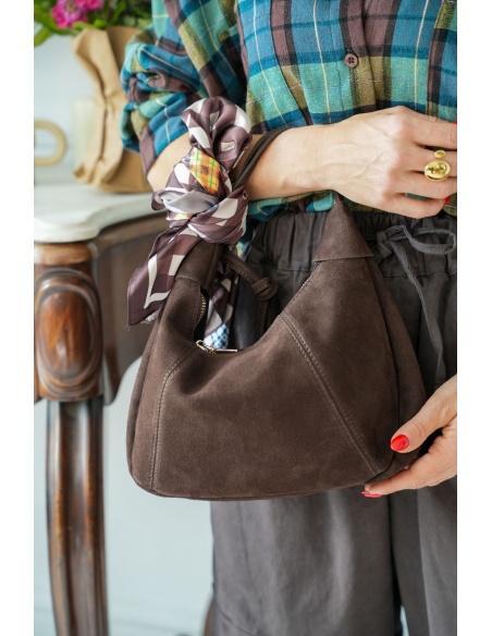 Sac Suédine Choco MAX Noho - 1 | Neue Seite A