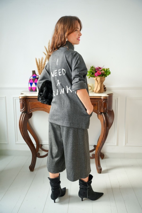 Veste I Need A Drink Banditas PANCHE BANDITAS - 1 | Accueil