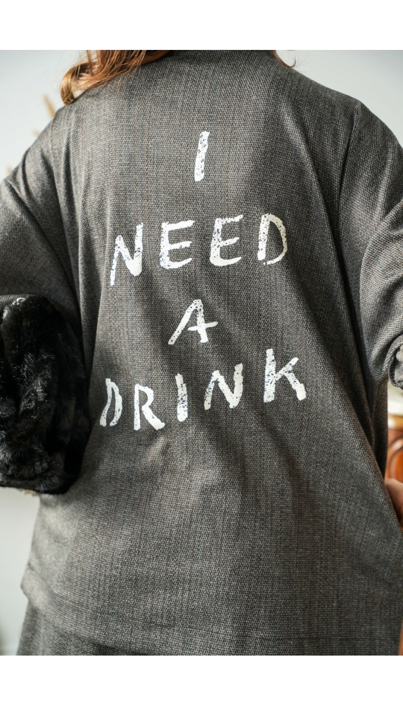 Veste I Need A Drink Banditas PANCHE BANDITAS - 2 | Accueil