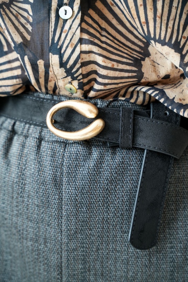 Ceinture Noir PRISCA Noho - 1 | Accueil