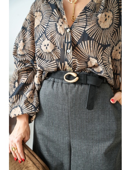Ceinture Noir PRISCA Noho - 2 | Accueil