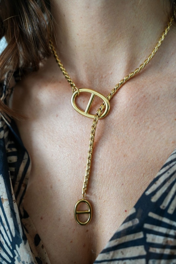 Collier Maille Doré DIANDRA Noho - 1 | Accueil 2