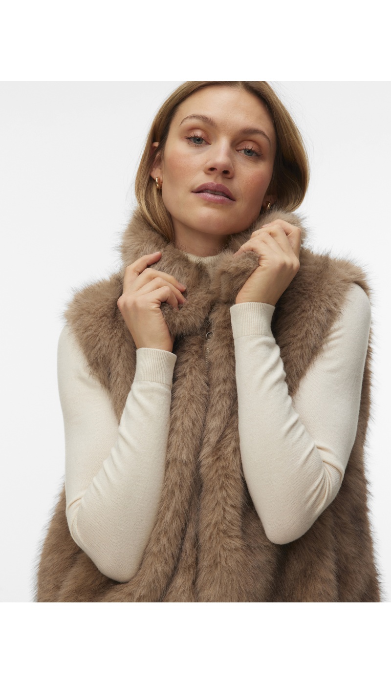 Gilet Silver Mink VMGLORIA Vero Moda - 1 | FEMMES