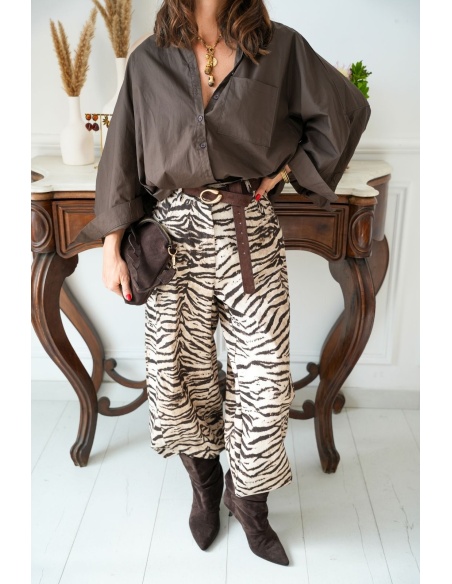 Pantalon Large Zèbre OUJDA Noho - 2 | Willkommen