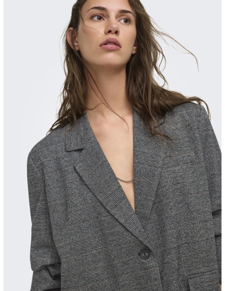 Blazer Dark Grey Melange ONLSILJA ONLY - 5 | WOMEN