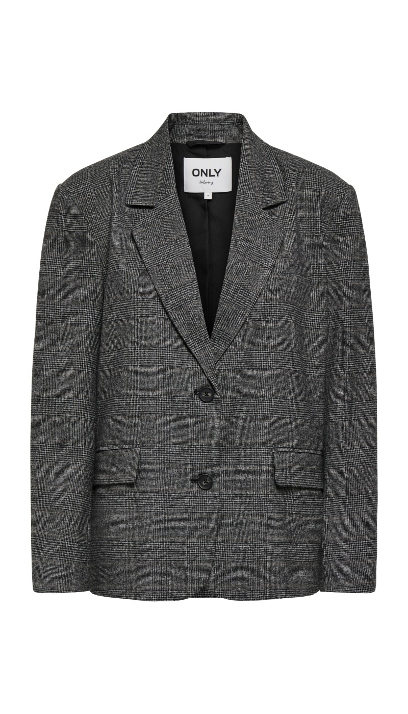 Blazer Dark Grey Melange ONLSILJA ONLY - 6 | FEMMES