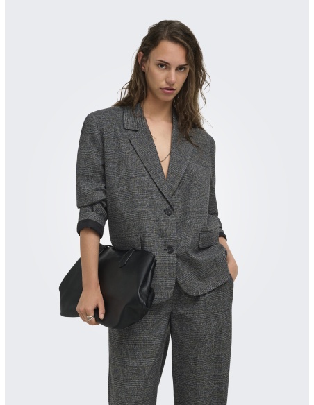 Blazer Dark Grey Melange ONLSILJA ONLY - 3 | WOMEN