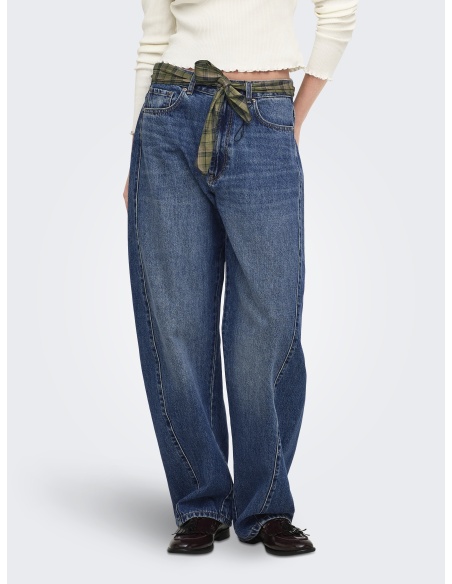 Jean Barrel Medium Blue Denim ONLFENLEY ONLY - 3 | BAS