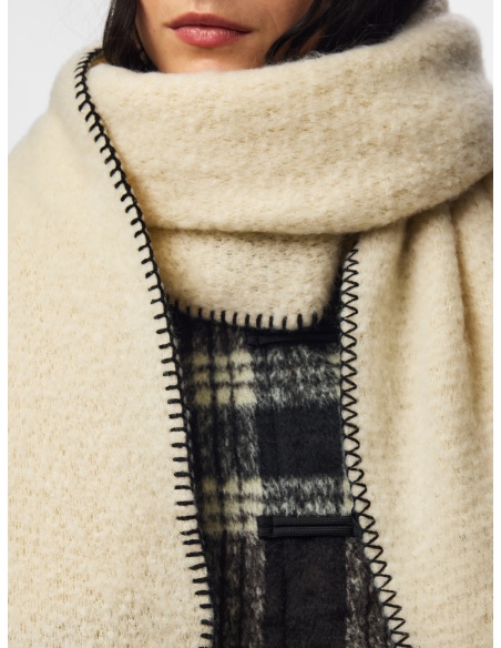 Echarpe White Cap PCPYRON PIECES - 4 | ACCESSOIRES