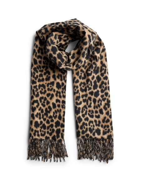 Echarpe Léopard Toasted Coconut PCJEO PIECES - 1 | ACCESSOIRES