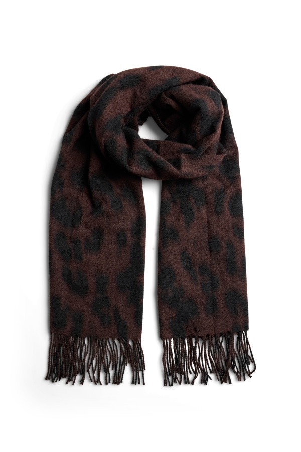 Echarpe Léopard Black PCJEO PIECES - 1 | ACCESSOIRES