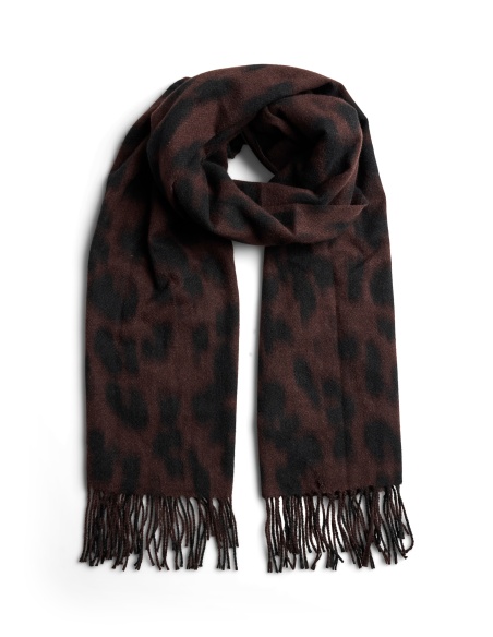 Echarpe Léopard Black PCJEO PIECES - 1 | ACCESSOIRES