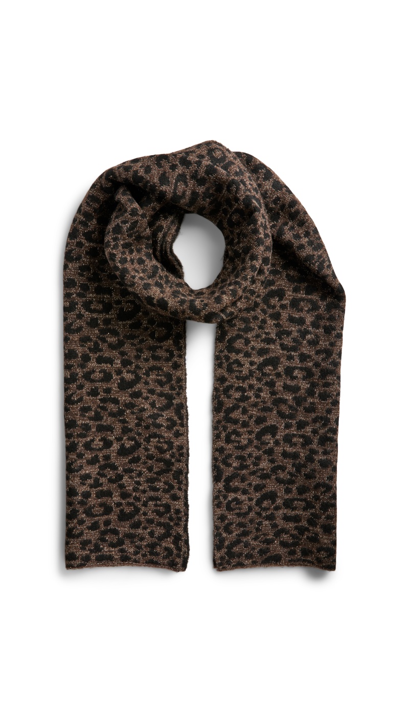 Echarpe Léopard Bison PCJUMBO PIECES - 1 | ACCESSOIRES