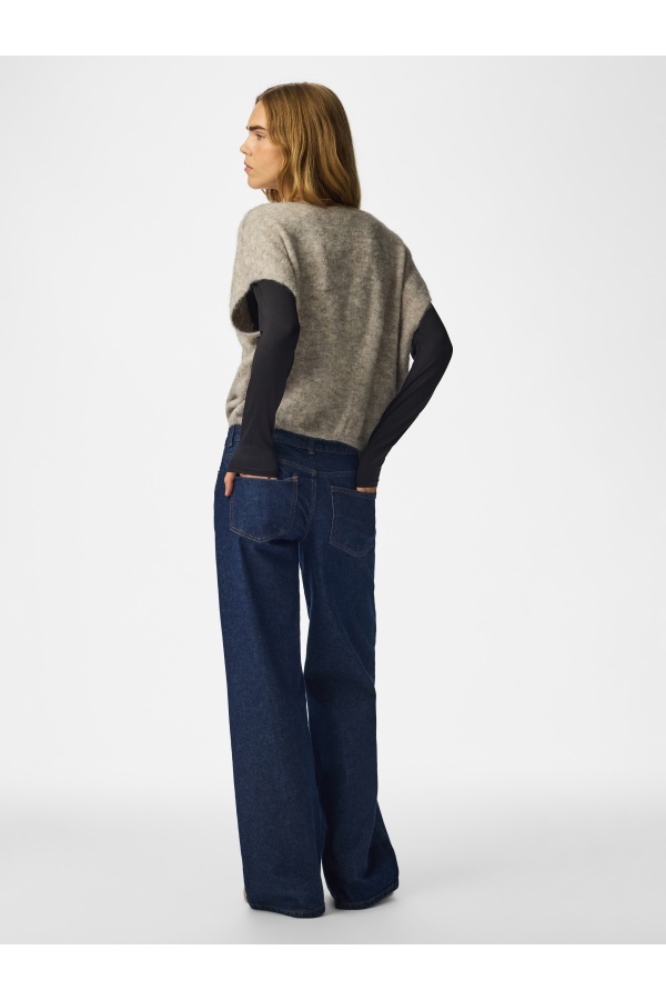 Pull Maille Greige PCALLIE PIECES - 1 | HAUTS 2