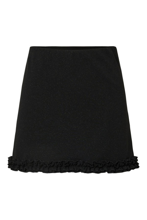 Jupe Sequin Black PCPAIGE PIECES - 1 | BAS