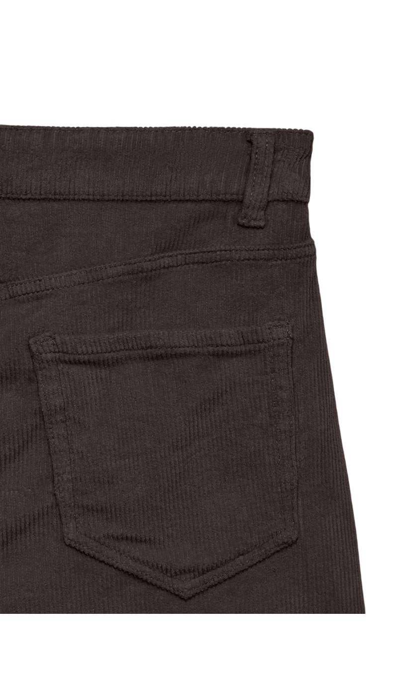 Pantalon Barrel Chocolate Torte VMBILLIE Longueur 30 Vero Moda - 4 | BAS