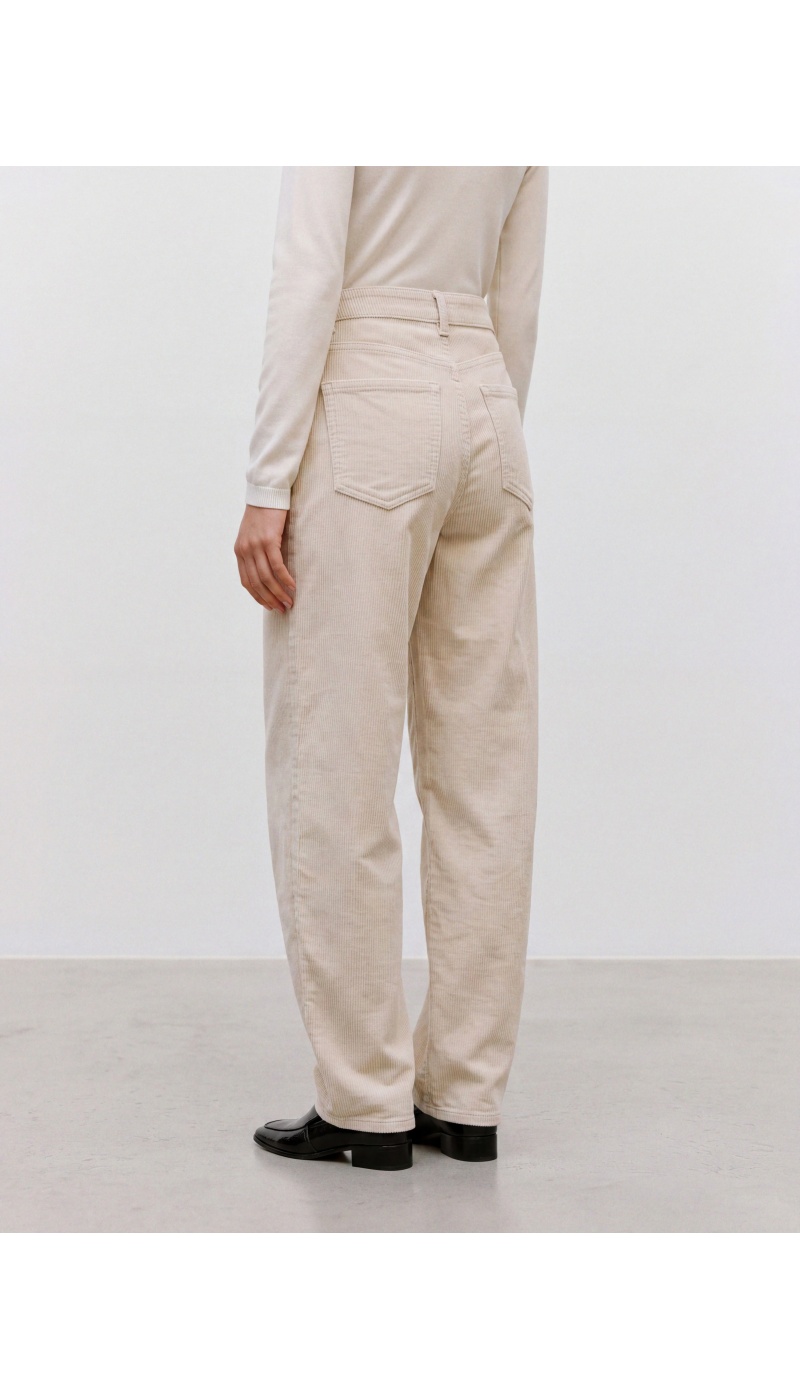 Pantalon Barrel Oatmeal VMBILLIE Longueur 32