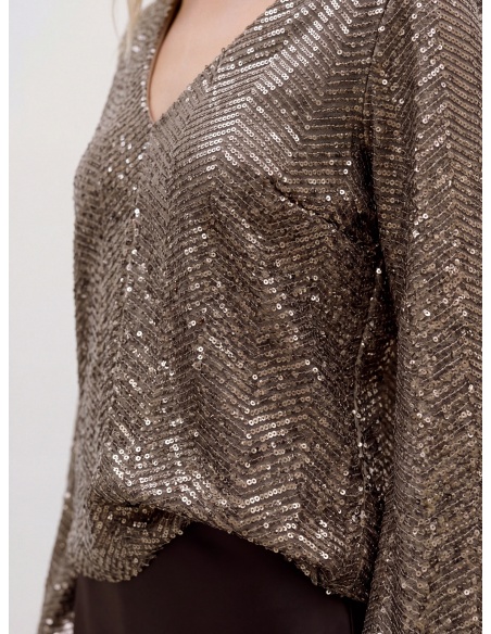 Top Sequin Fossil VMCLARISA Vero Moda - 4 | TOP