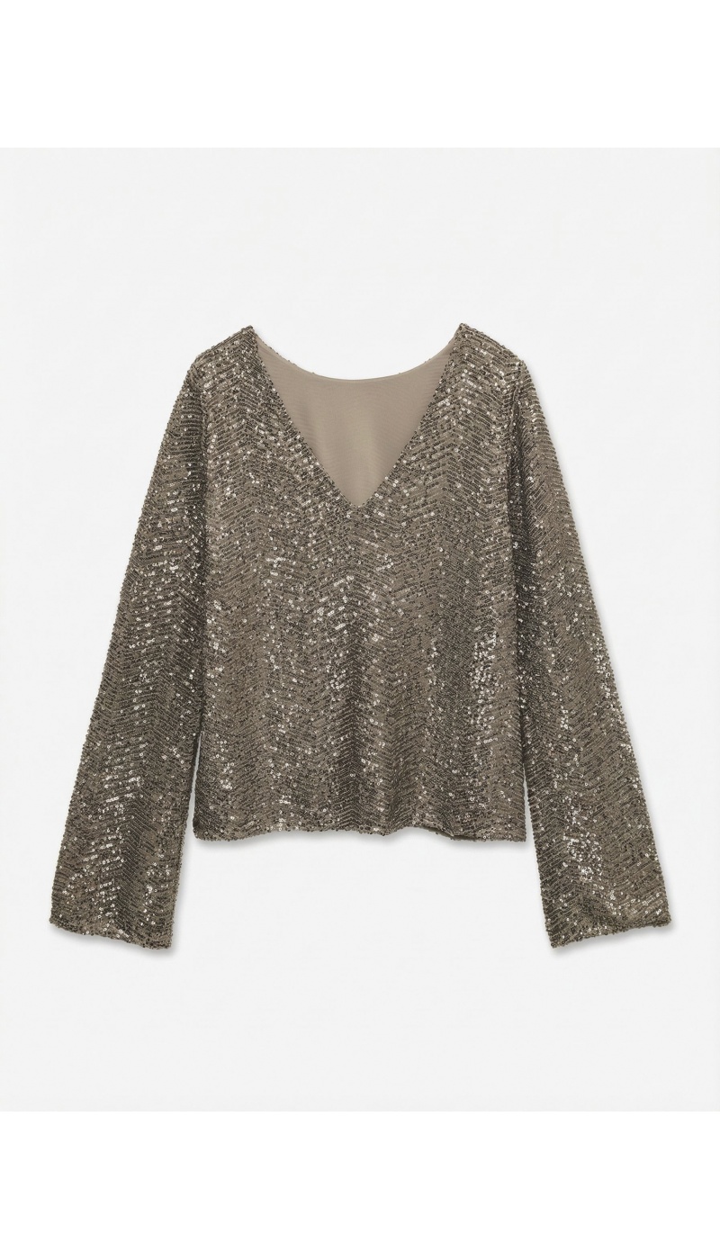 Top Sequin Fossil VMCLARISA Vero Moda - 5 | TOP