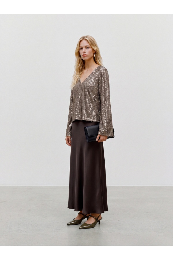 Top Sequin Fossil VMCLARISA Vero Moda - 1 | TOP