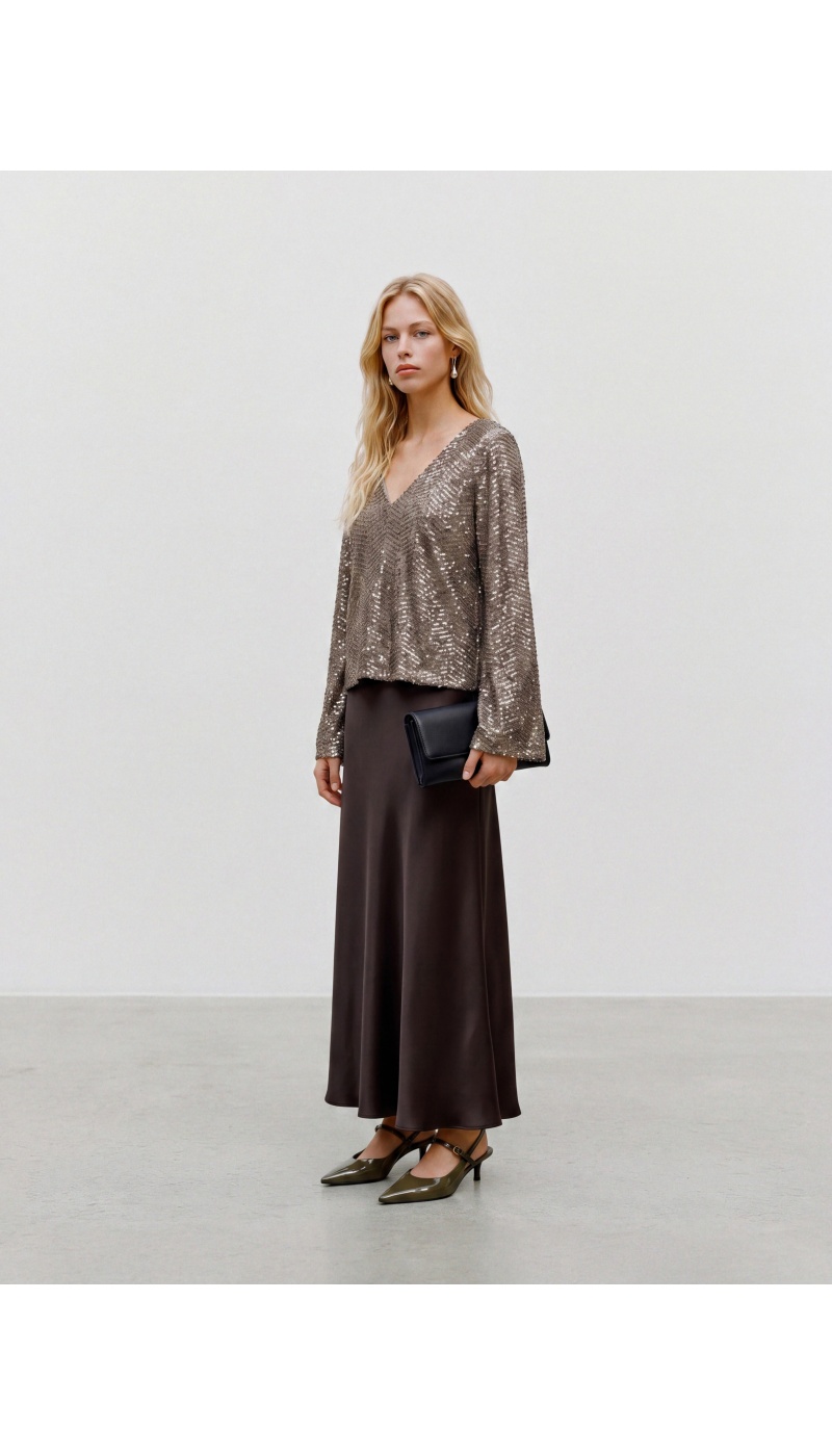 Top Sequin Fossil VMCLARISA Vero Moda - 1 | TOP