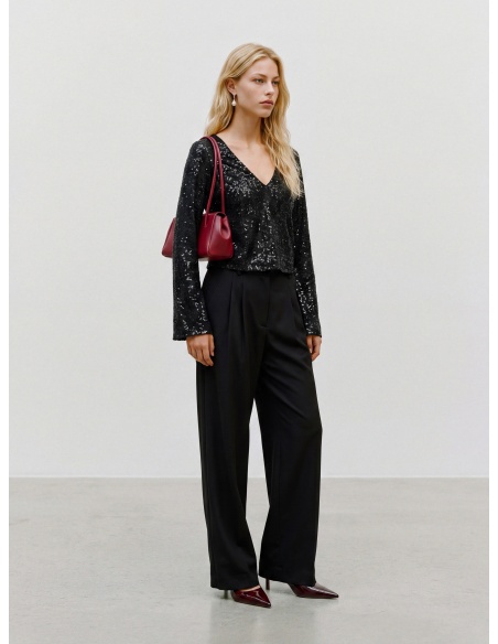 Top Sequin Black VMCLARISA Vero Moda - 1 | TOP