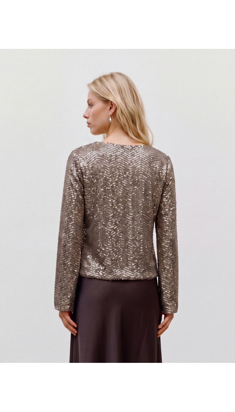 Top Sequin Fossil VMCLARISA Vero Moda - 3 | TOP