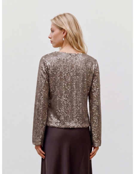 Top Sequin Fossil VMCLARISA Vero Moda - 3 | TOP