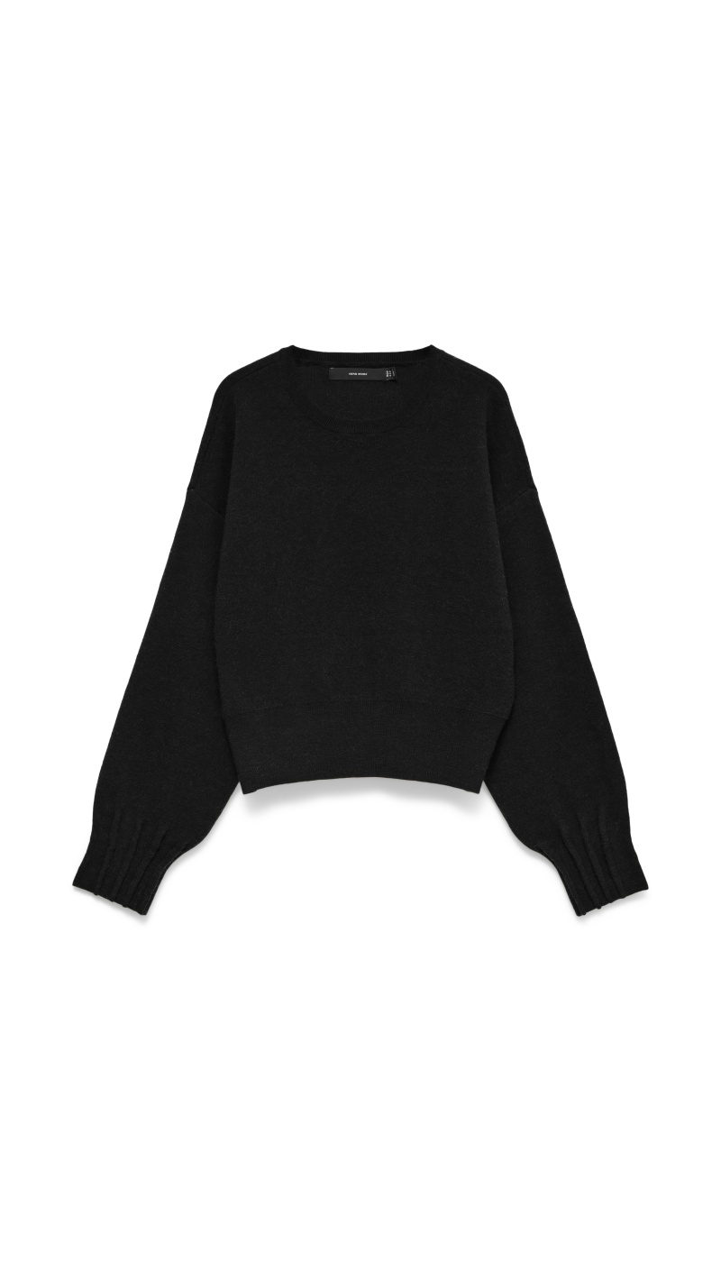 Pull Maille Black VMKACY Vero Moda - 4 | HAUTS