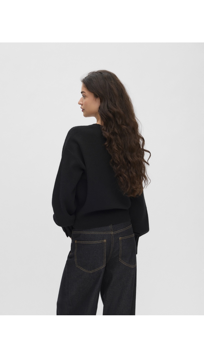 Pull Maille Black VMKACY Vero Moda - 2 | HAUTS