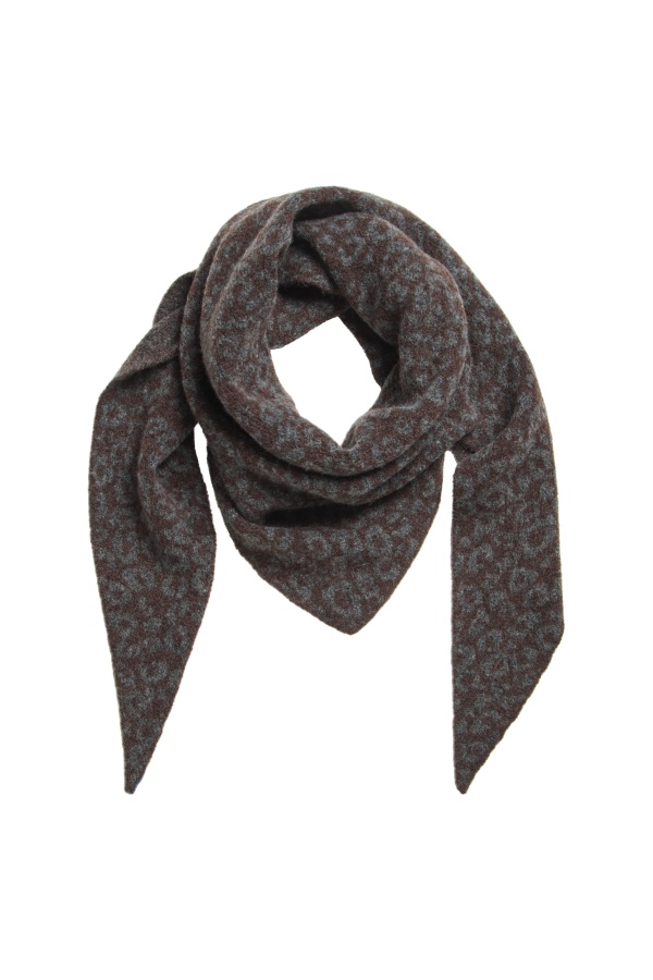 Echarpe Léopard Coffee Bean VILEOLINE VILA - 1 | ACCESSOIRES