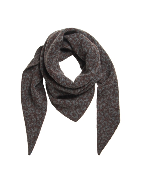 Echarpe Léopard Coffee Bean VILEOLINE VILA - 1 | ACCESSORI