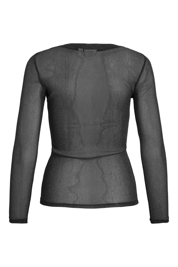 Top Paillettes Black Beauty VIDINARA VILA - 1 | HAUTS 2