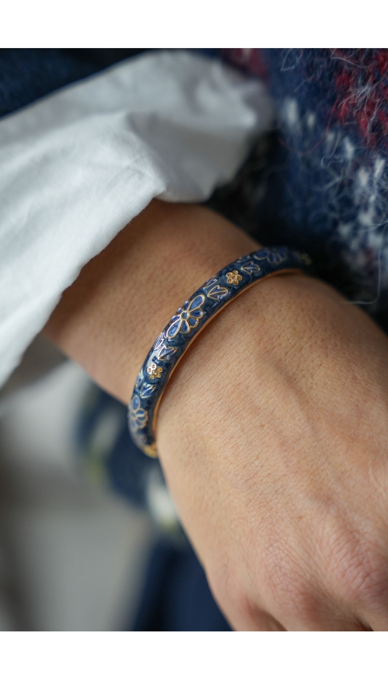 Bracelet Porte Bonheur Chinois Bleu LYSU Noho - 1 | Accueil
