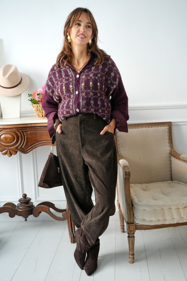 Pantalon Velours Marron Banditas TERRAFIN BANDITAS - 1 | Welcome