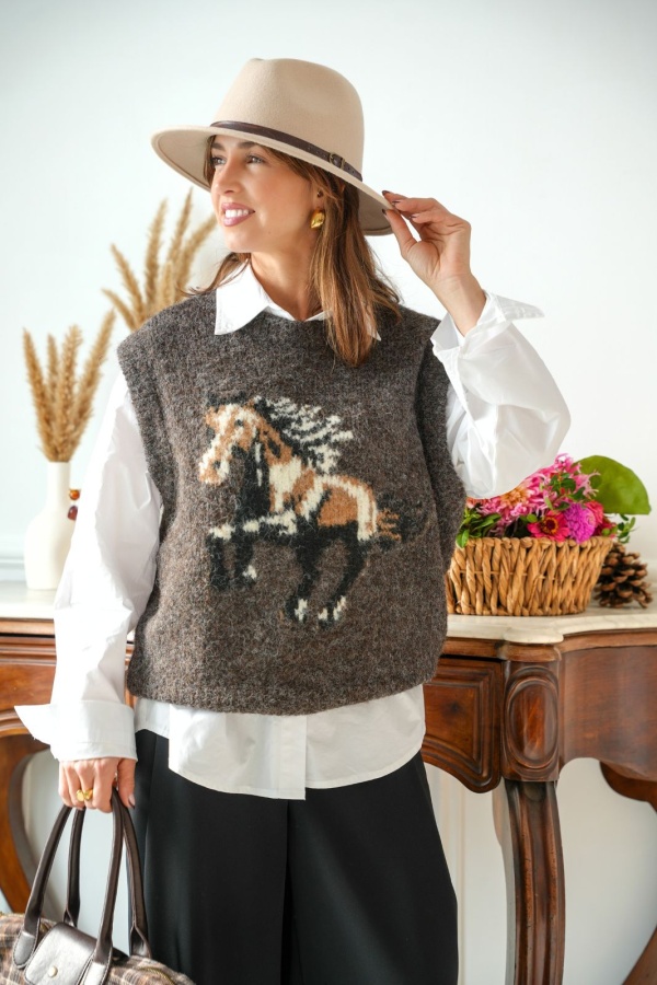 Pull Chocolate VMARIANNA Vero Moda - 1 | TOPS