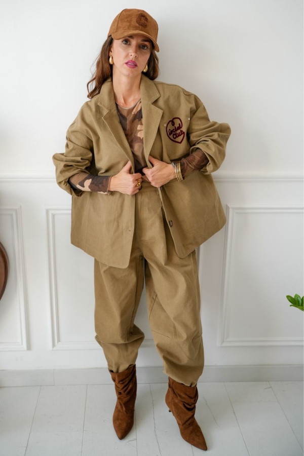 VESTES FEMME SOCIAL BEIGE H26 Johanna - 1 | Welcome 2