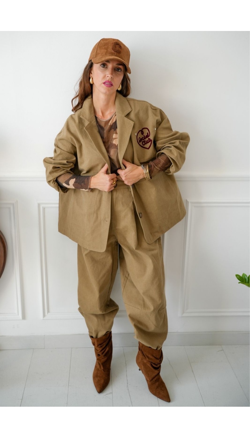 VESTES FEMME SOCIAL BEIGE H26 Johanna - 2 | Welcome