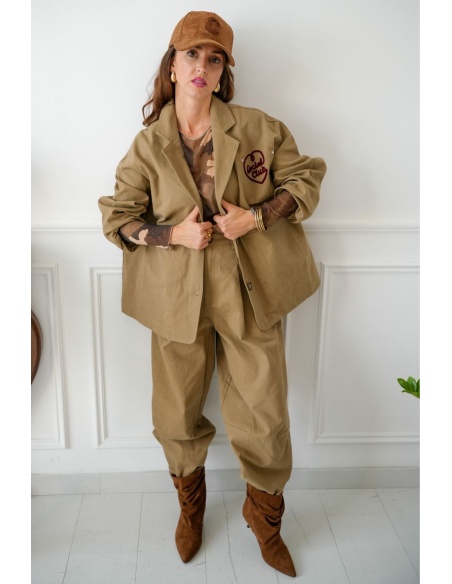VESTES FEMME SOCIAL BEIGE H26 Johanna - 2 | Welcome