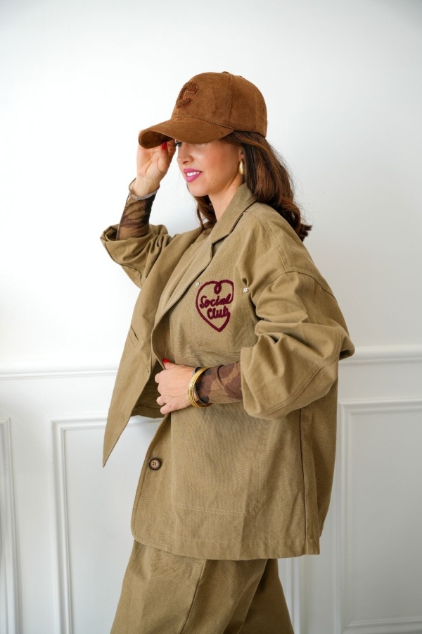 VESTES FEMME SOCIAL BEIGE H26 Johanna - 1 | Welcome
