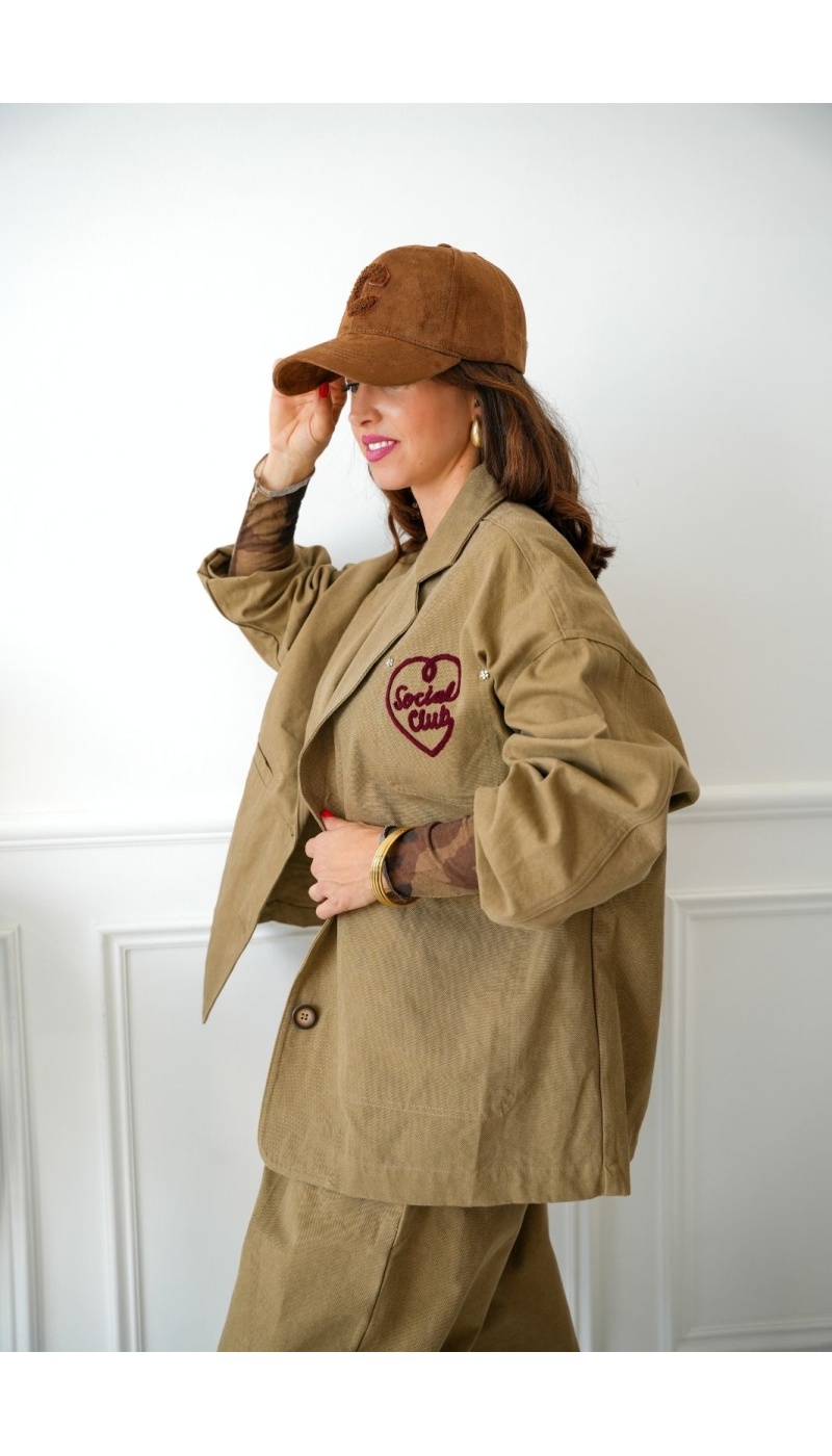 VESTES FEMME SOCIAL BEIGE H26 Johanna - 1 | Welcome