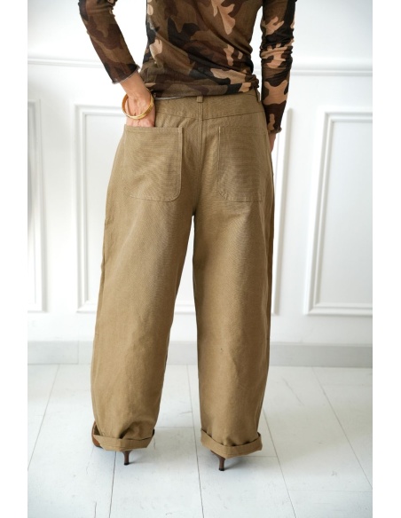 PANTALON FEMME BEIGE H26 Johanna - 3 | Welcome