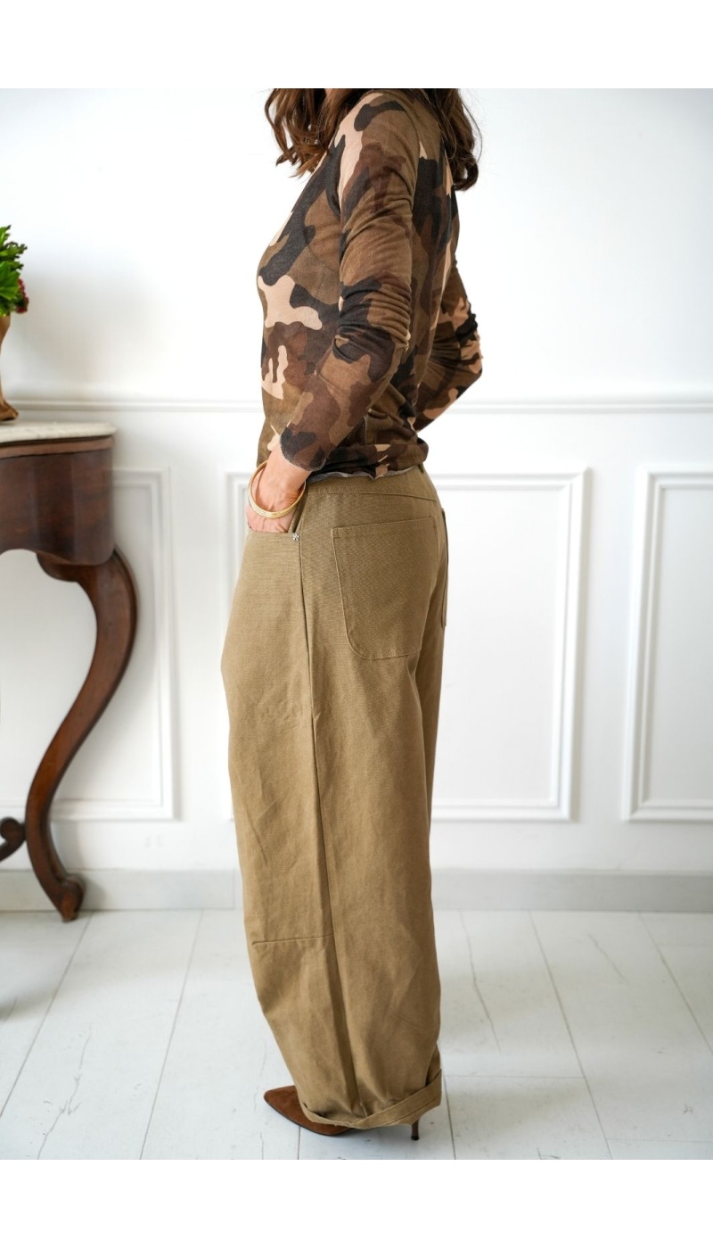 PANTALON FEMME BEIGE H26 Johanna - 4 | Welcome